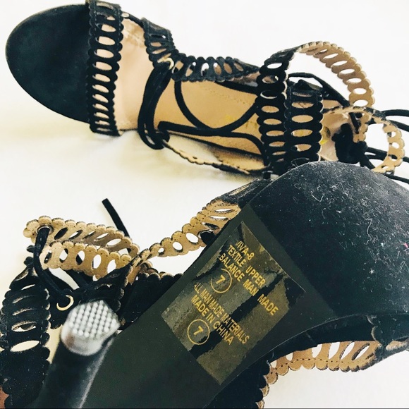 Lace Up Gladiator Heels - Picture 5 of 7